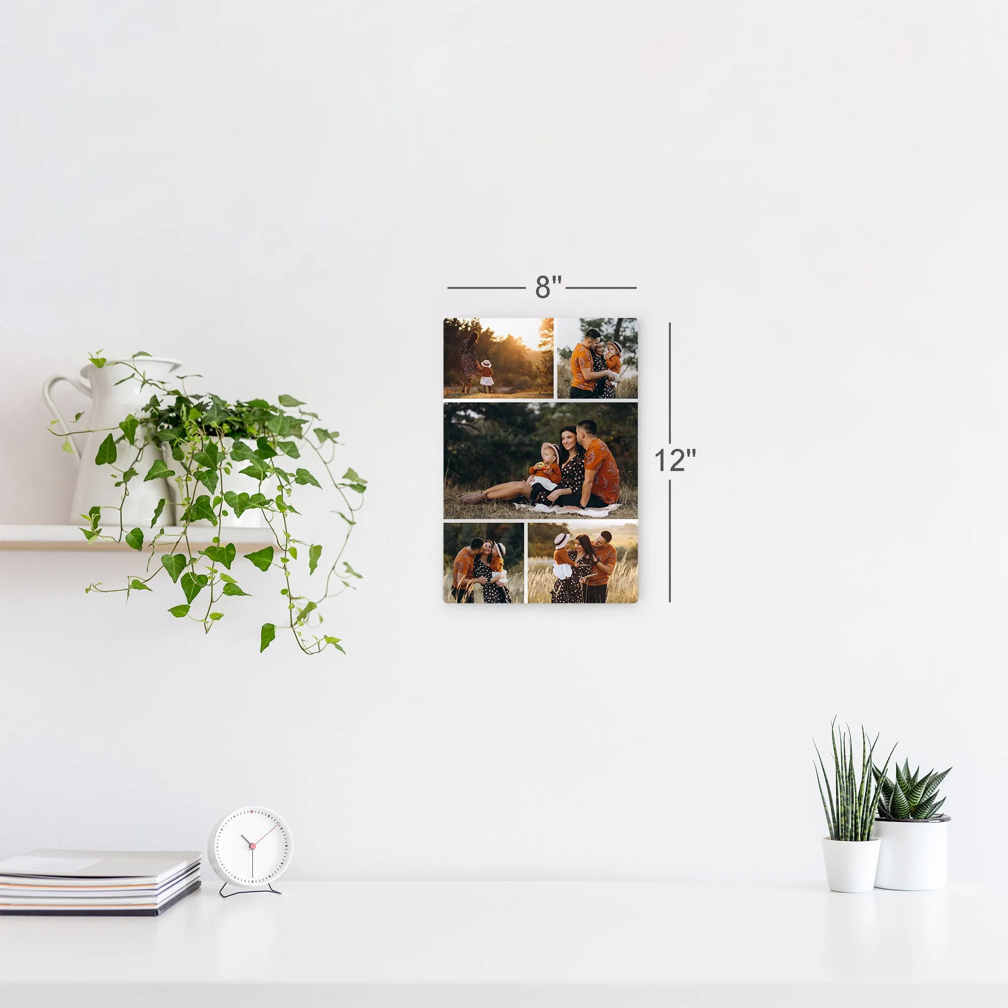 Personalized Gift Wall Art Custom Photo Collage
