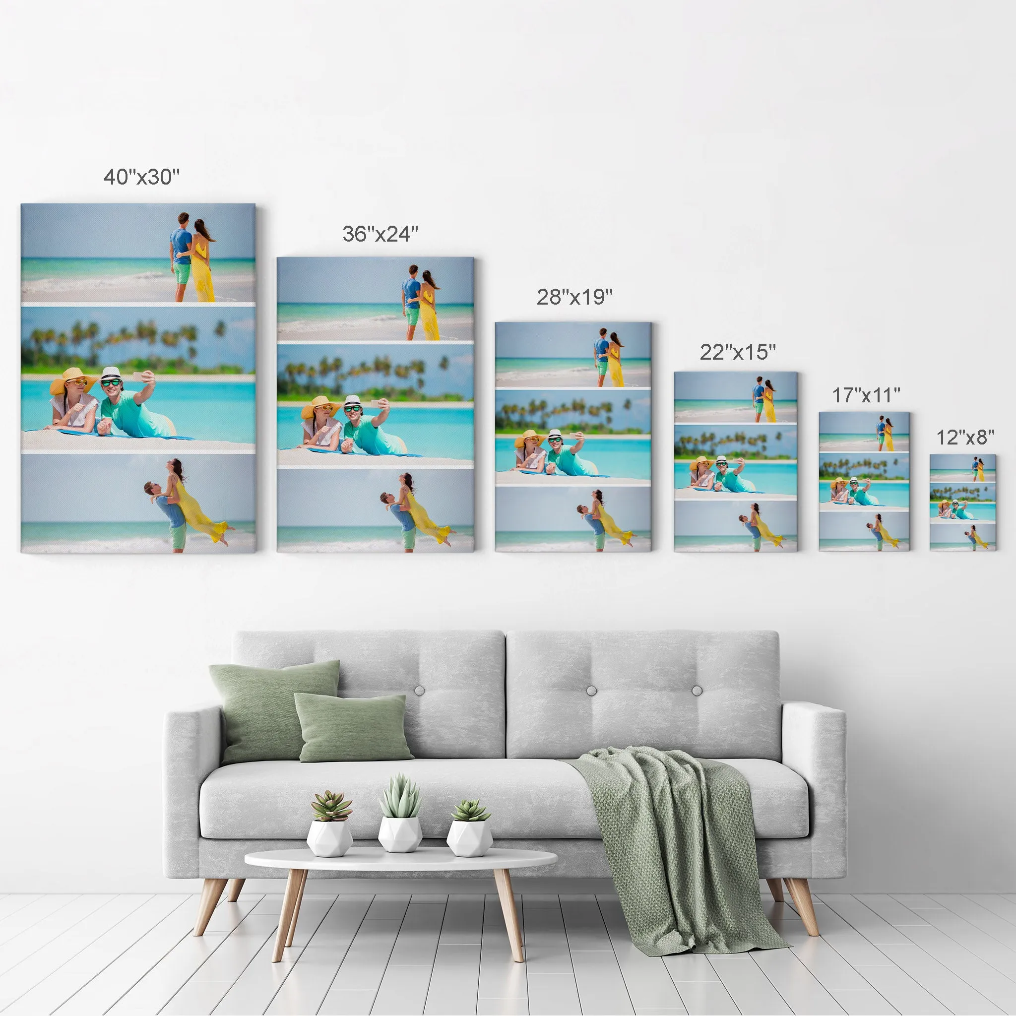 Personalized Gift Wall Art Custom Photo Collage