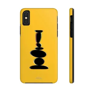 Plumskum Zen Balanced Stones Artwork Phone Case