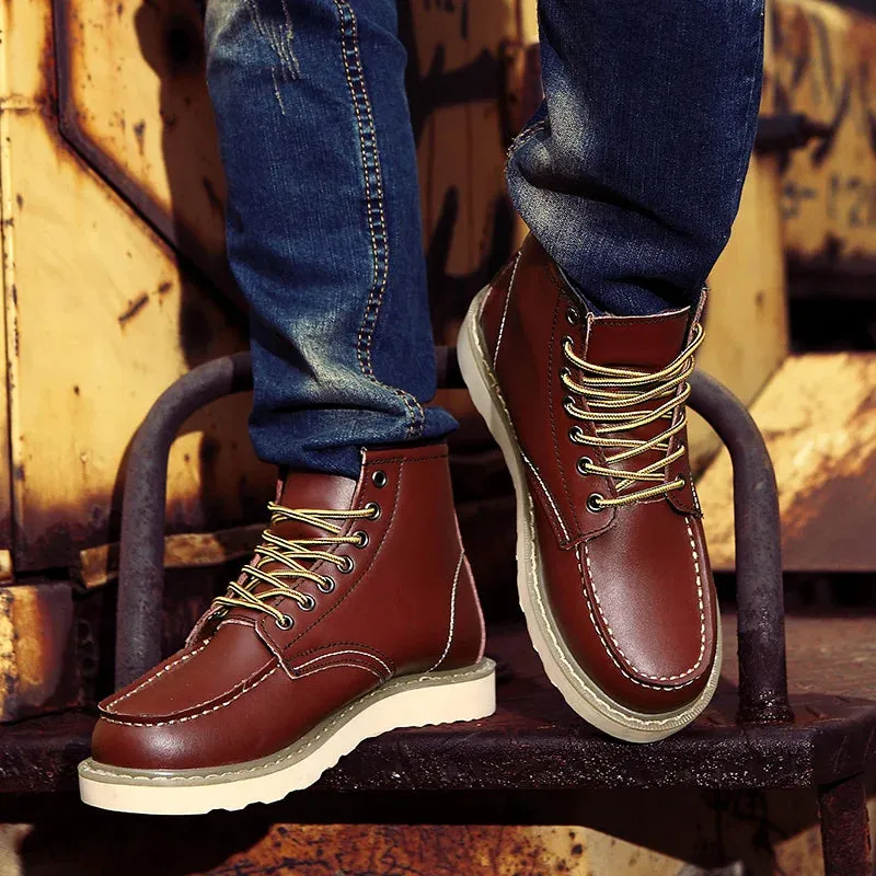 Preston  | Leather Ankle Boots