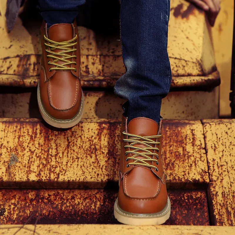 Preston  | Leather Ankle Boots