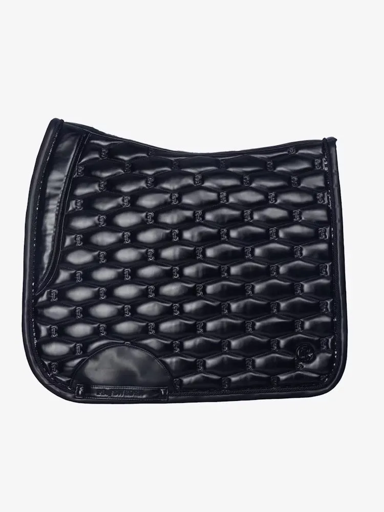 PS of Sweden black metallic saddlepad Dressage saddlepad