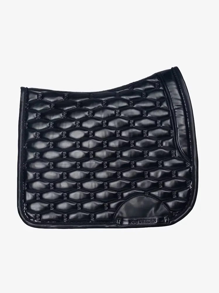 PS of Sweden black metallic saddlepad Dressage saddlepad