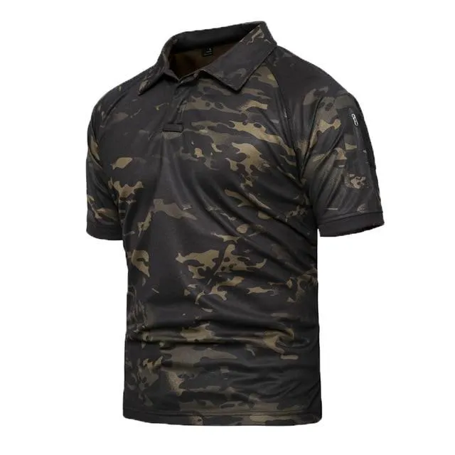 Quick-Dry Breathable Tactical Polo-Shirt