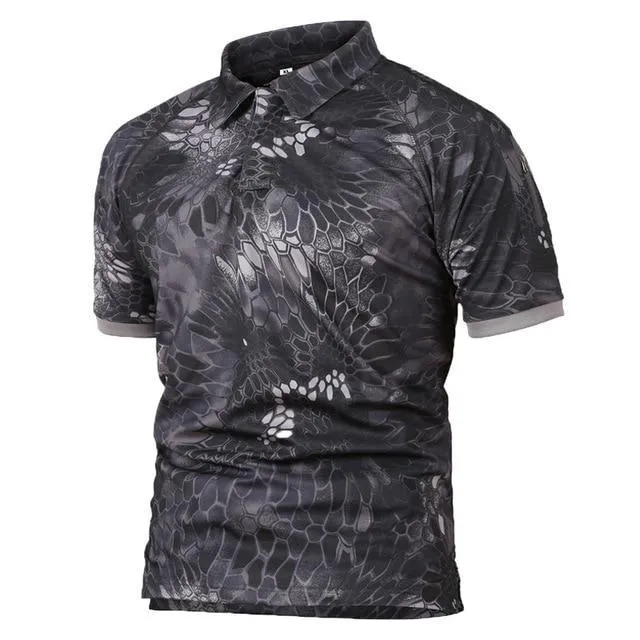 Quick-Dry Breathable Tactical Polo-Shirt
