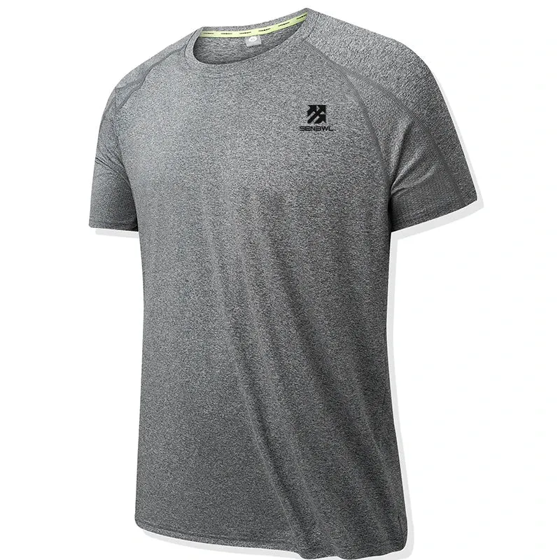 Quick Dry Men's Running T-shirt: Fitness & Sports Top