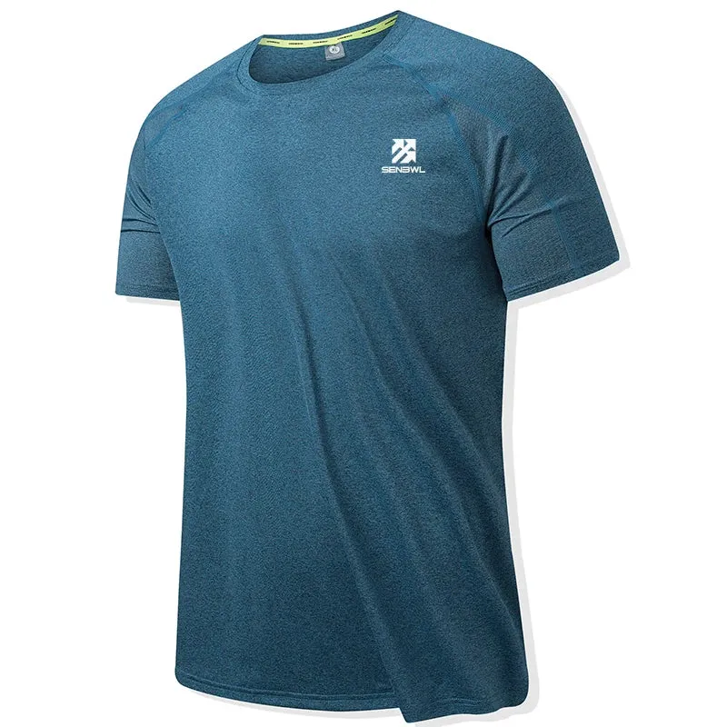 Quick Dry Men's Running T-shirt: Fitness & Sports Top