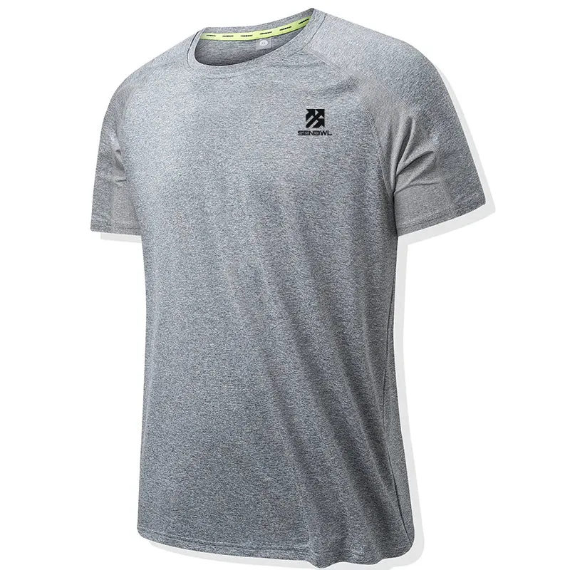 Quick Dry Men's Running T-shirt: Fitness & Sports Top