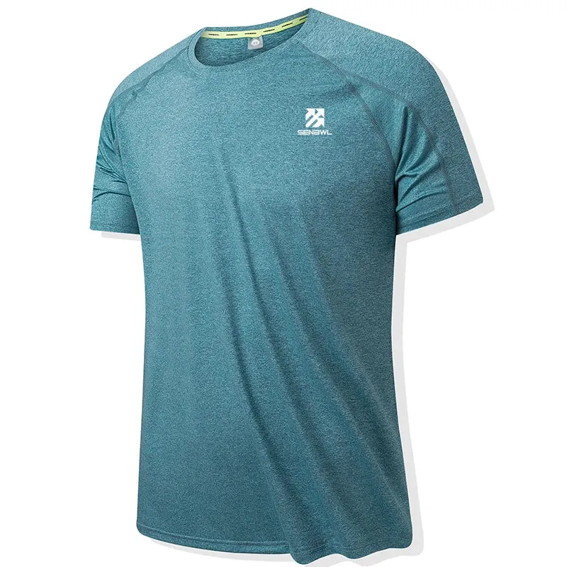 Quick Dry Men's Running T-shirt: Fitness & Sports Top