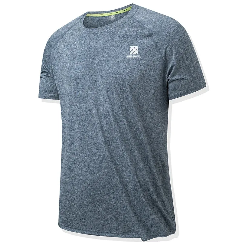Quick Dry Men's Running T-shirt: Fitness & Sports Top