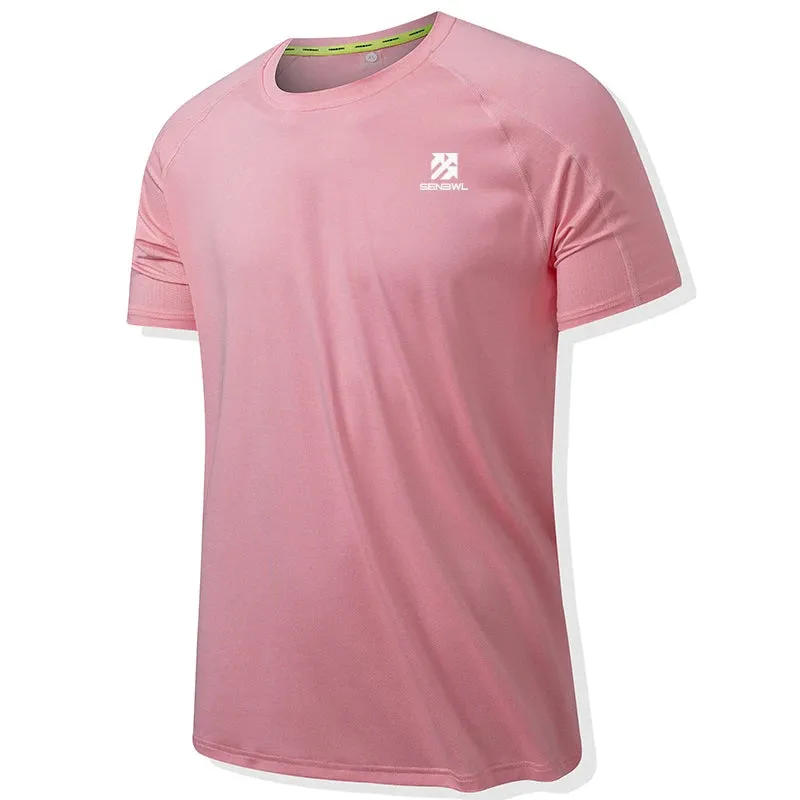 Quick Dry Men's Running T-shirt: Fitness & Sports Top