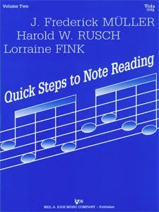 Quick Steps To Notereading, Vol 2