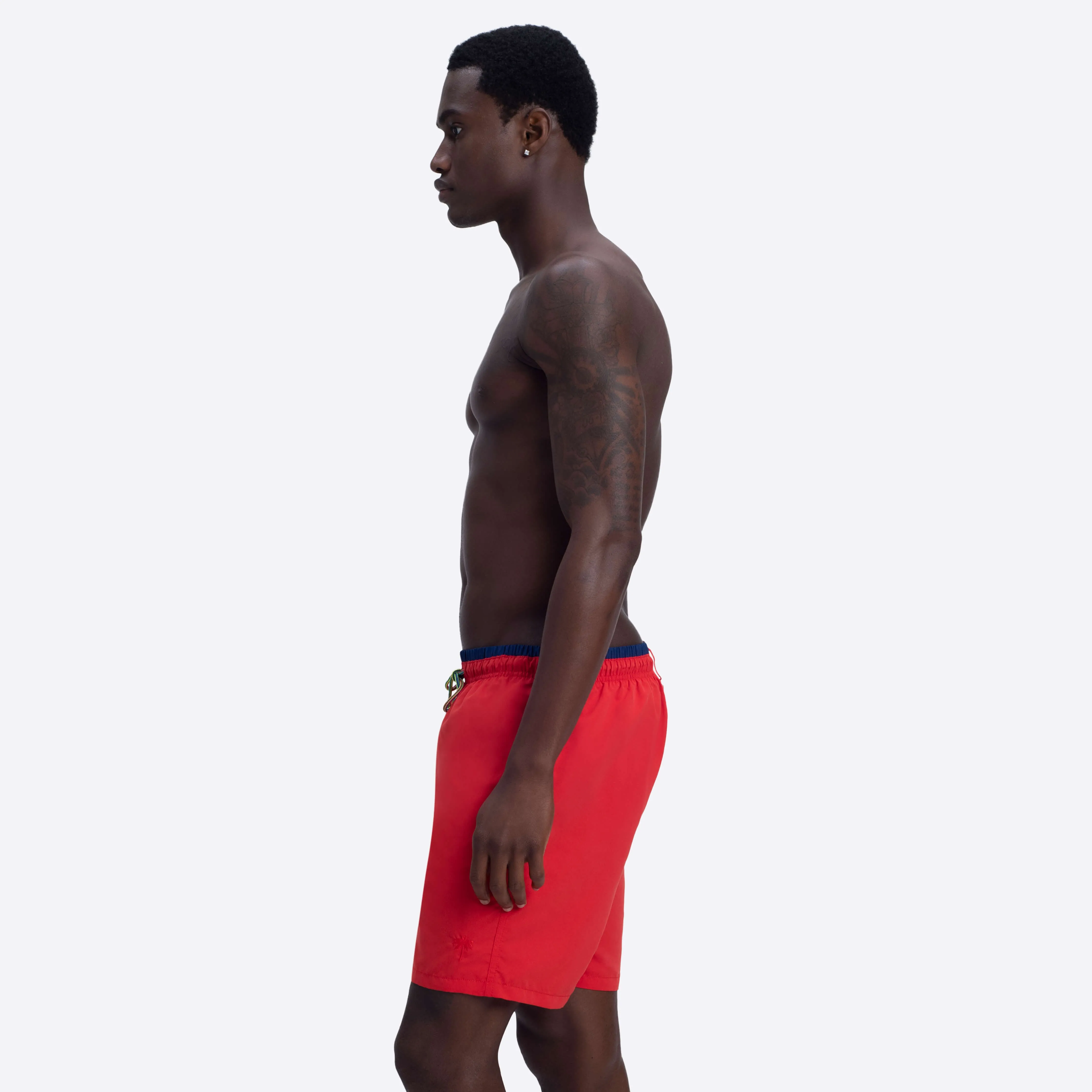 QUINN Solid Swim Trunks
