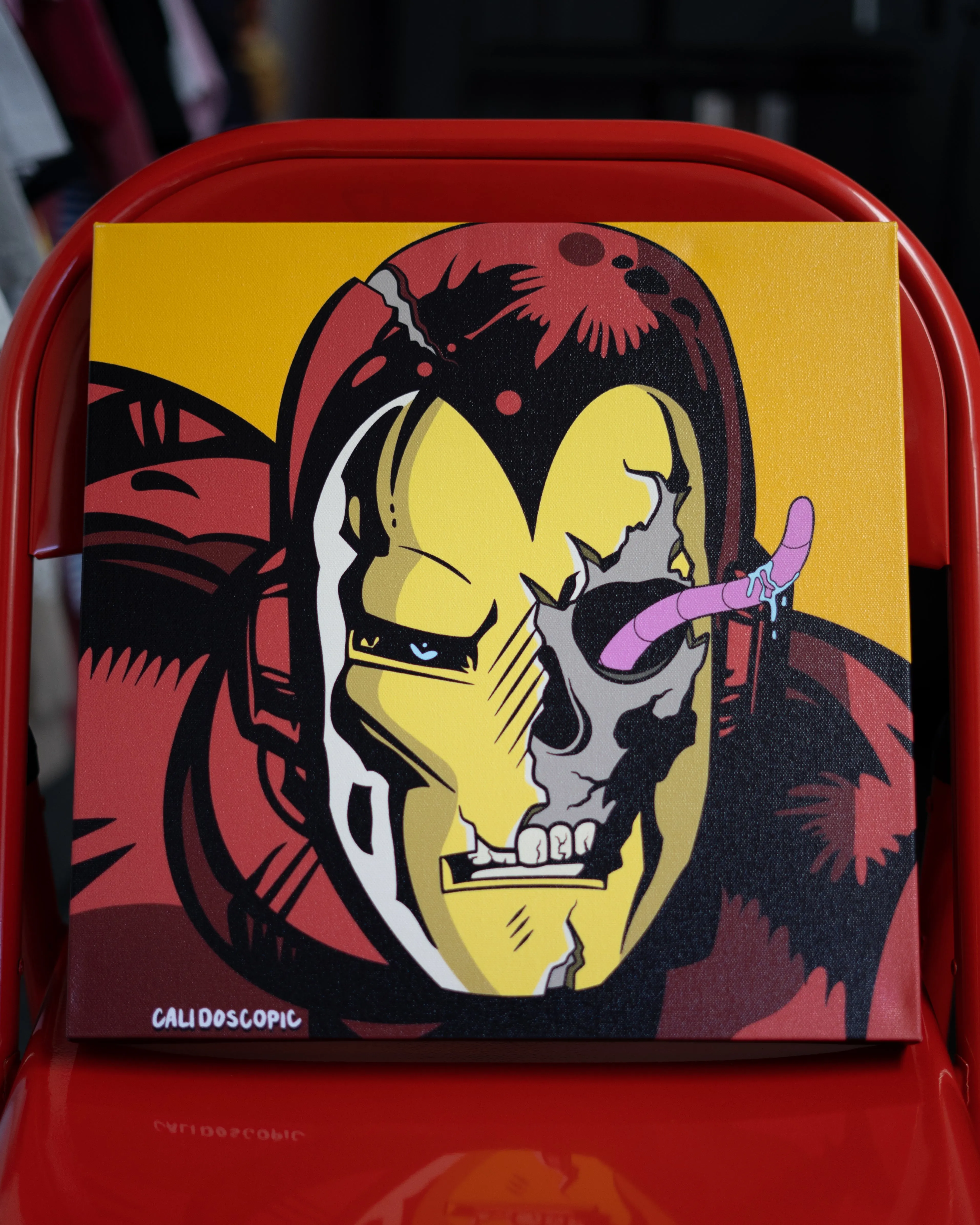 "Metal-Man" Canvas Print