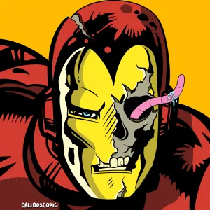 "Metal-Man" Canvas Print