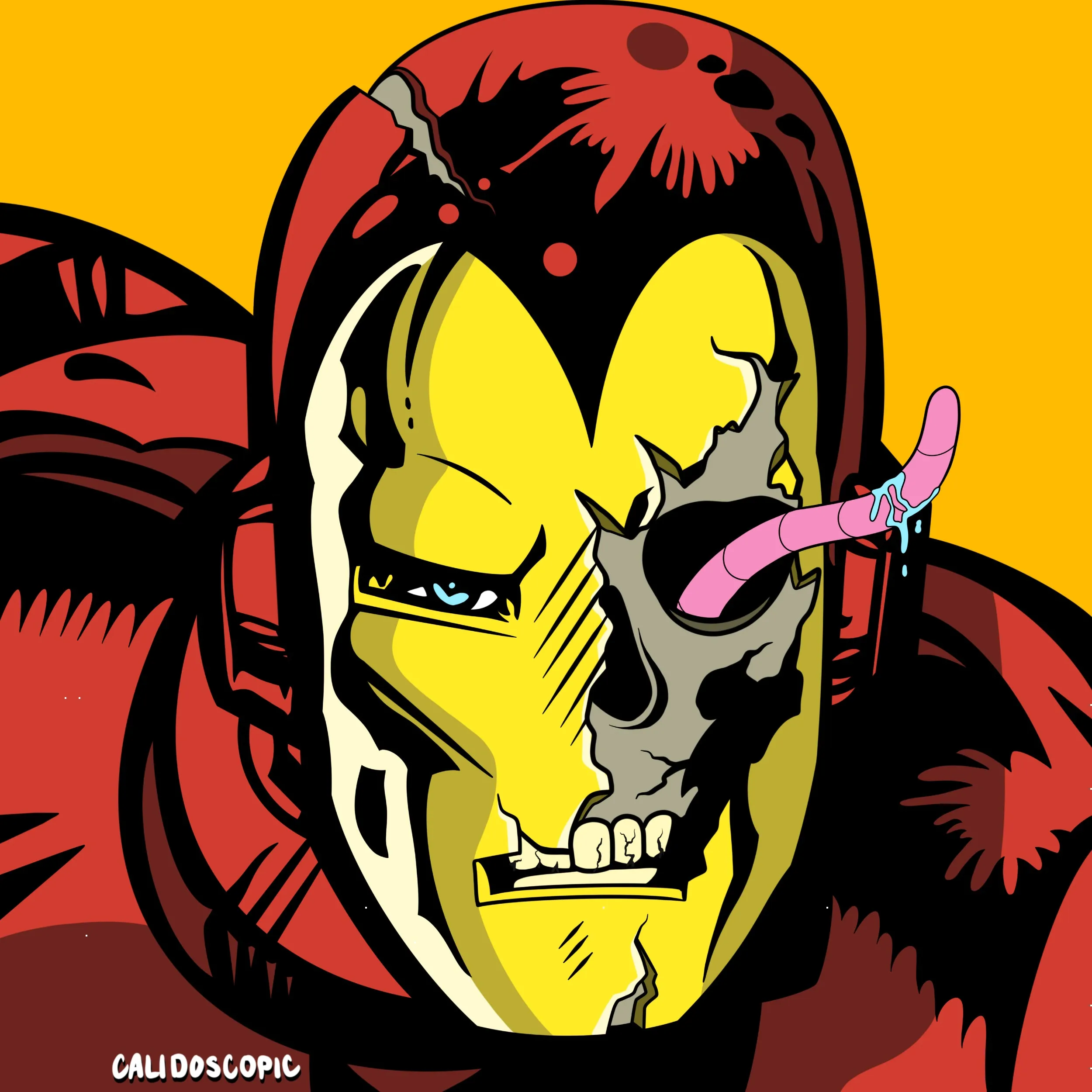 "Metal-Man" Canvas Print