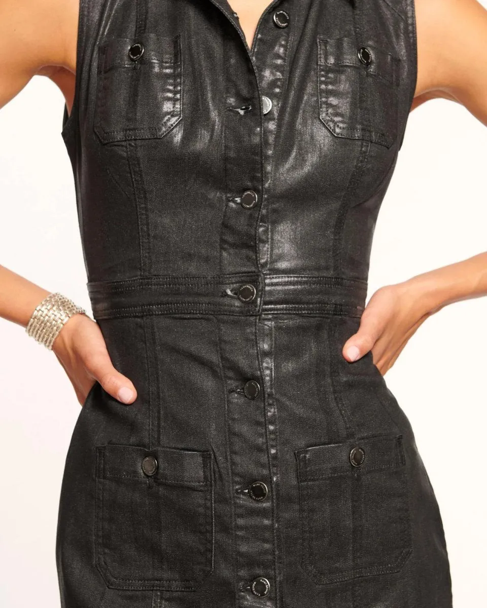 Ramy Brook -  Katalina Metallic Denim Dress