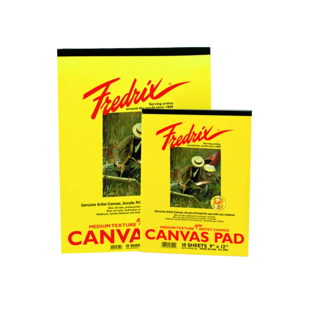 Real Canvas Pad 9x12