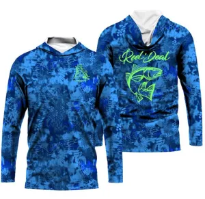 Redfish Kryptek Long Sleeve Hoodie Performance Dri-Fit (H03)