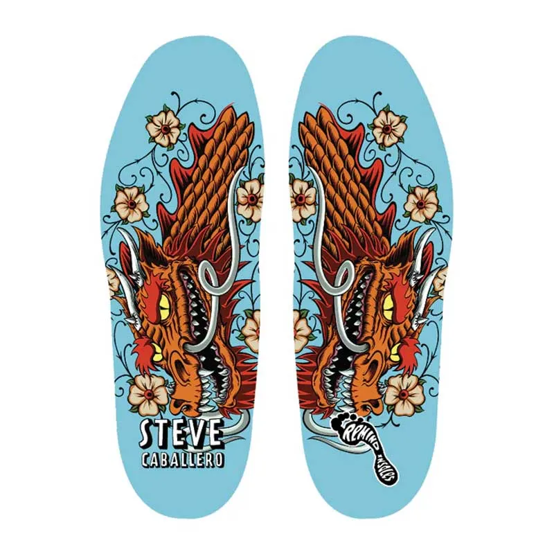 Remind Insoles Cush 6mm Mid/Hi Arch Cab Dragon