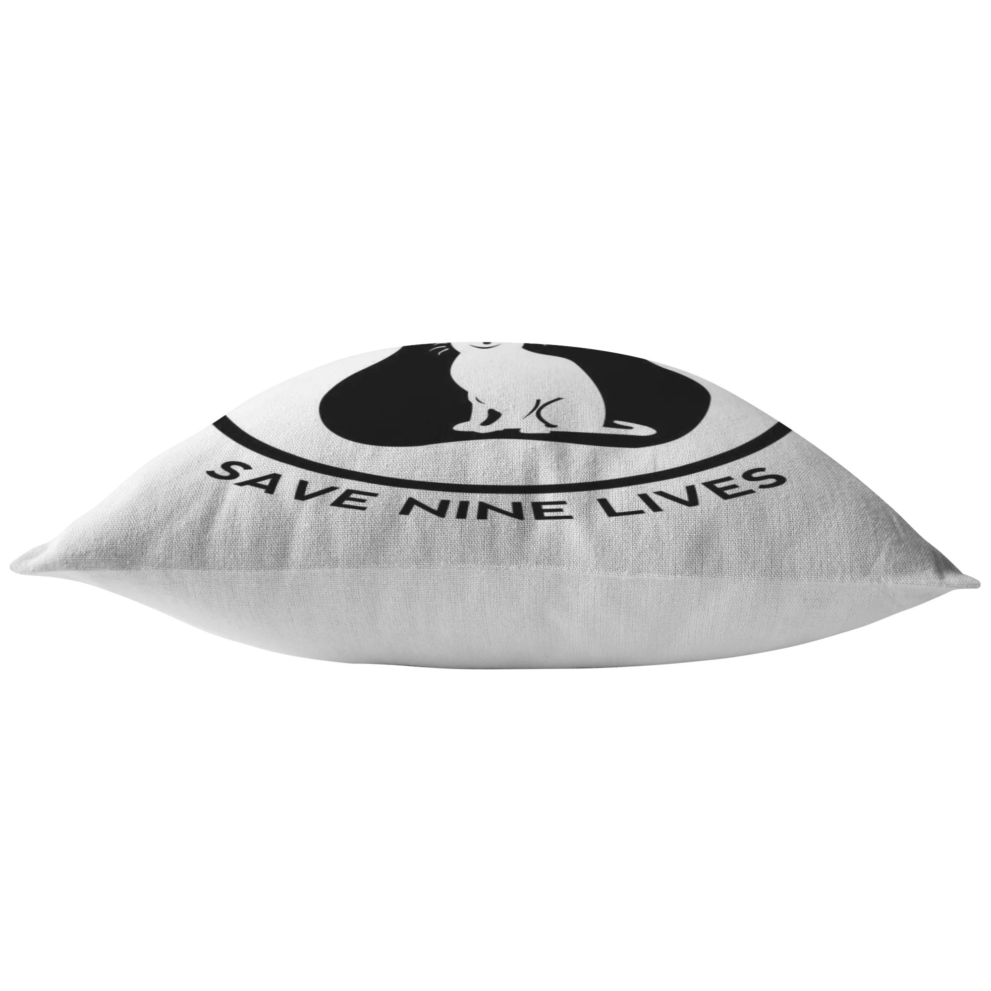 Rescue A Cat, Save Nine Lives - Pillow