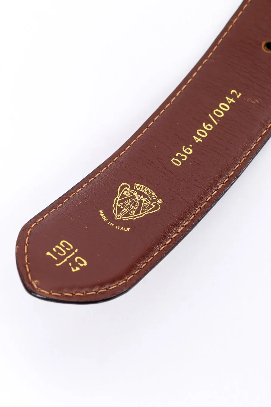 Reversible Leather Belt