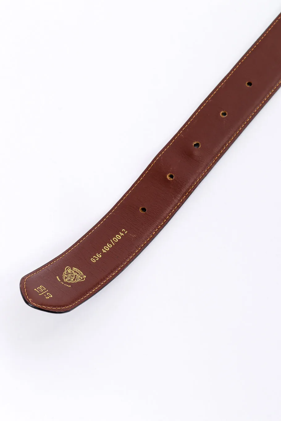Reversible Leather Belt