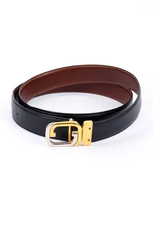 Reversible Leather Belt