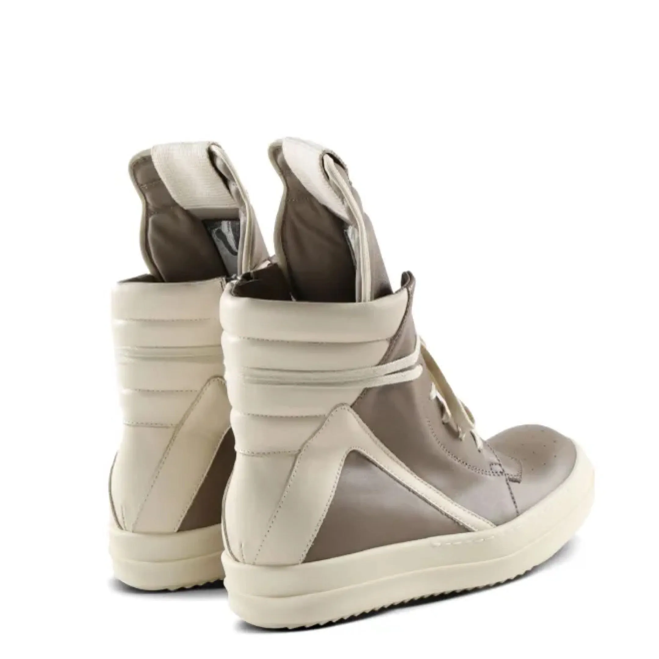 RICK OWENS Women’s Flesh Milk Milk Geobasket Sneakers