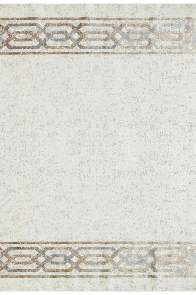 Riena Thin Latte Kitchen Rug with Washable Non-Slip Base 1132