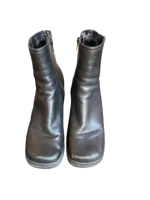 Rinaldi Black Leather Ankle Boots