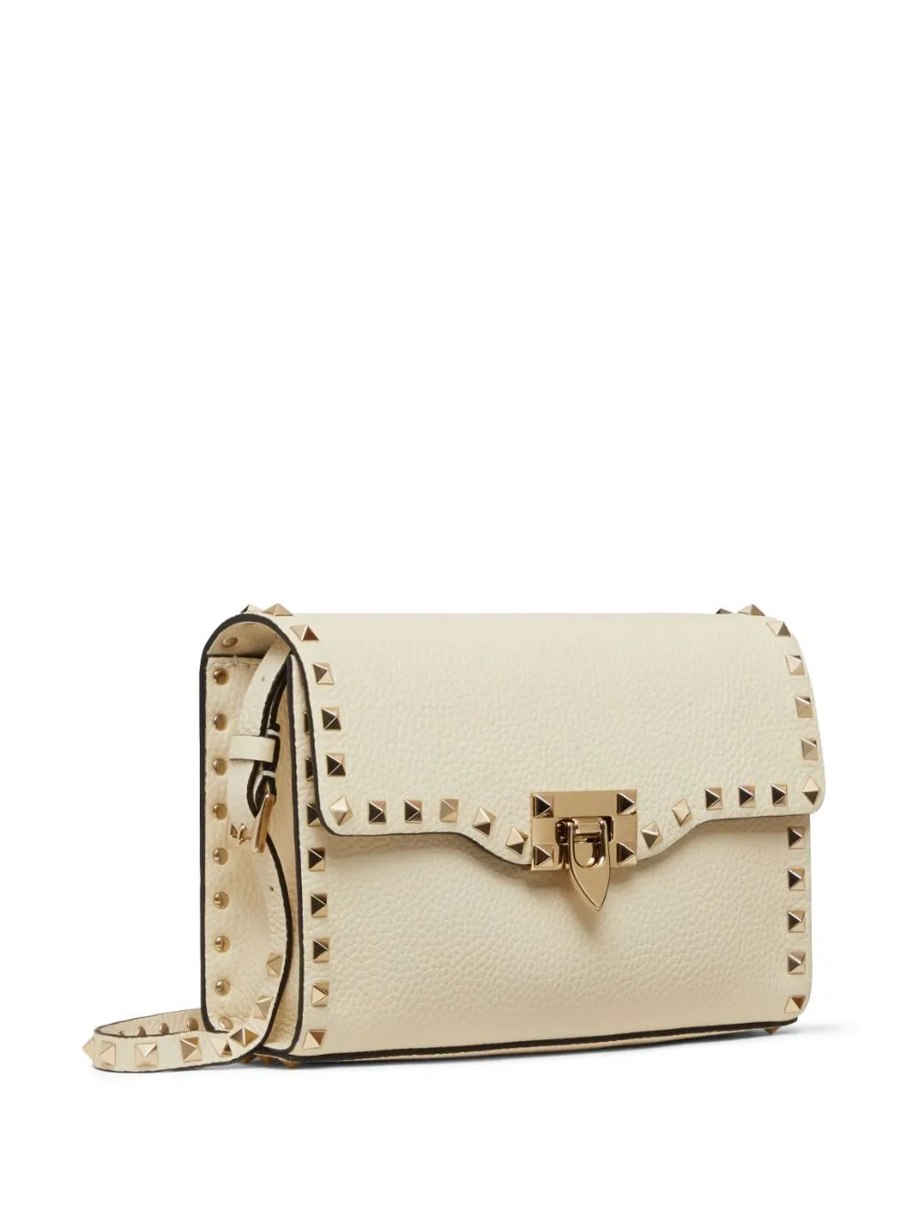 Rockstud small leather shoulder bag