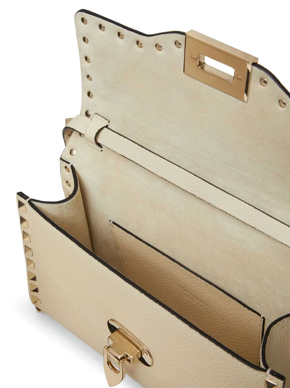 Rockstud small leather shoulder bag