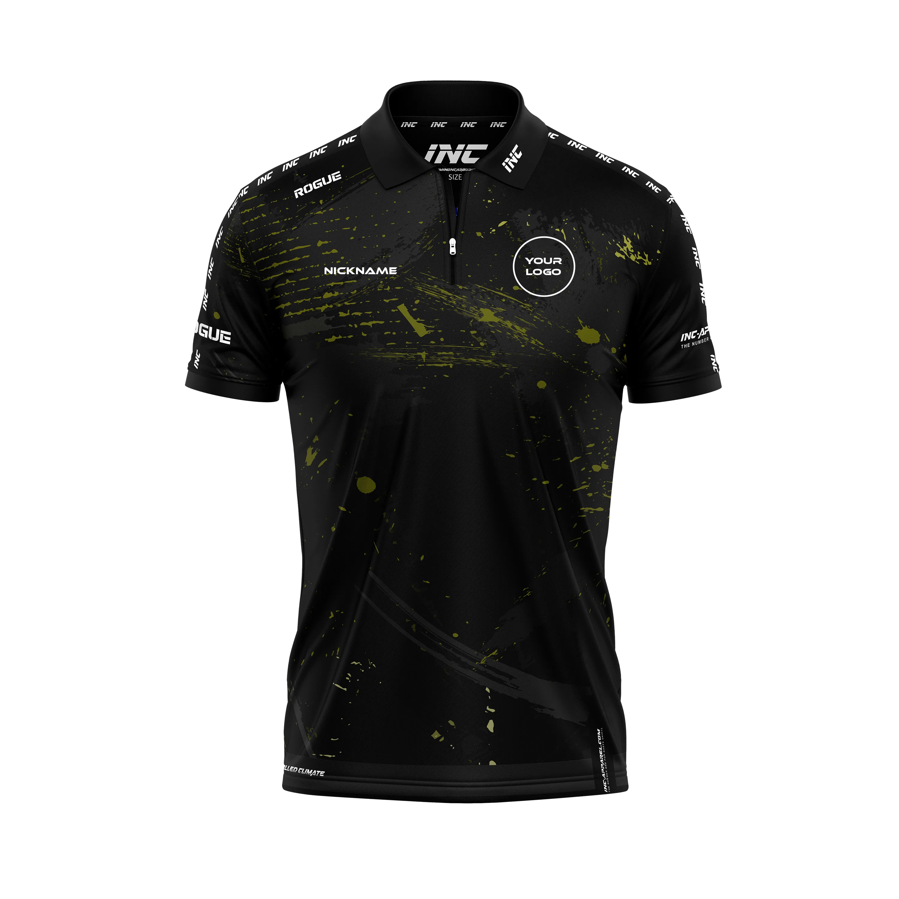 Rogue Recongnitio Darts Zip Polo Shirt