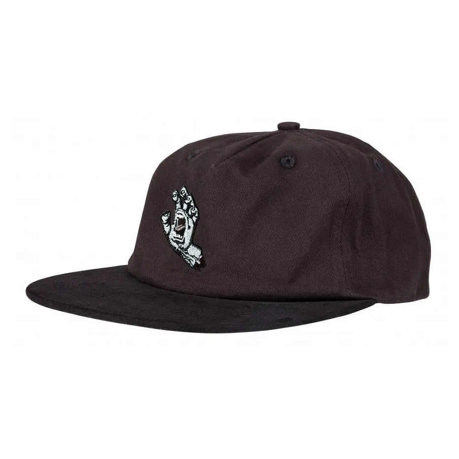Santa Cruz Screaming Mono Hand Cap - Black