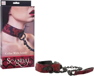Scandal Collar With Leash