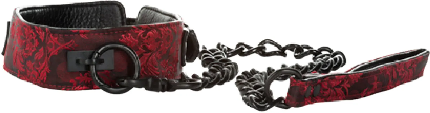 Scandal Collar With Leash