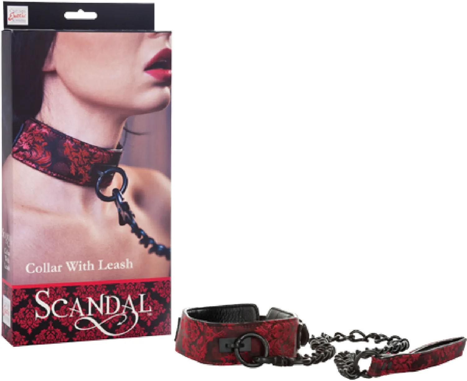 Scandal Collar With Leash