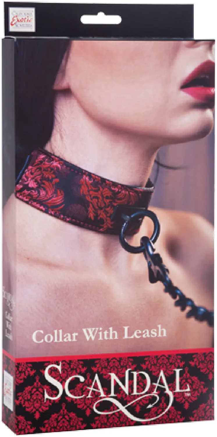 Scandal Collar With Leash