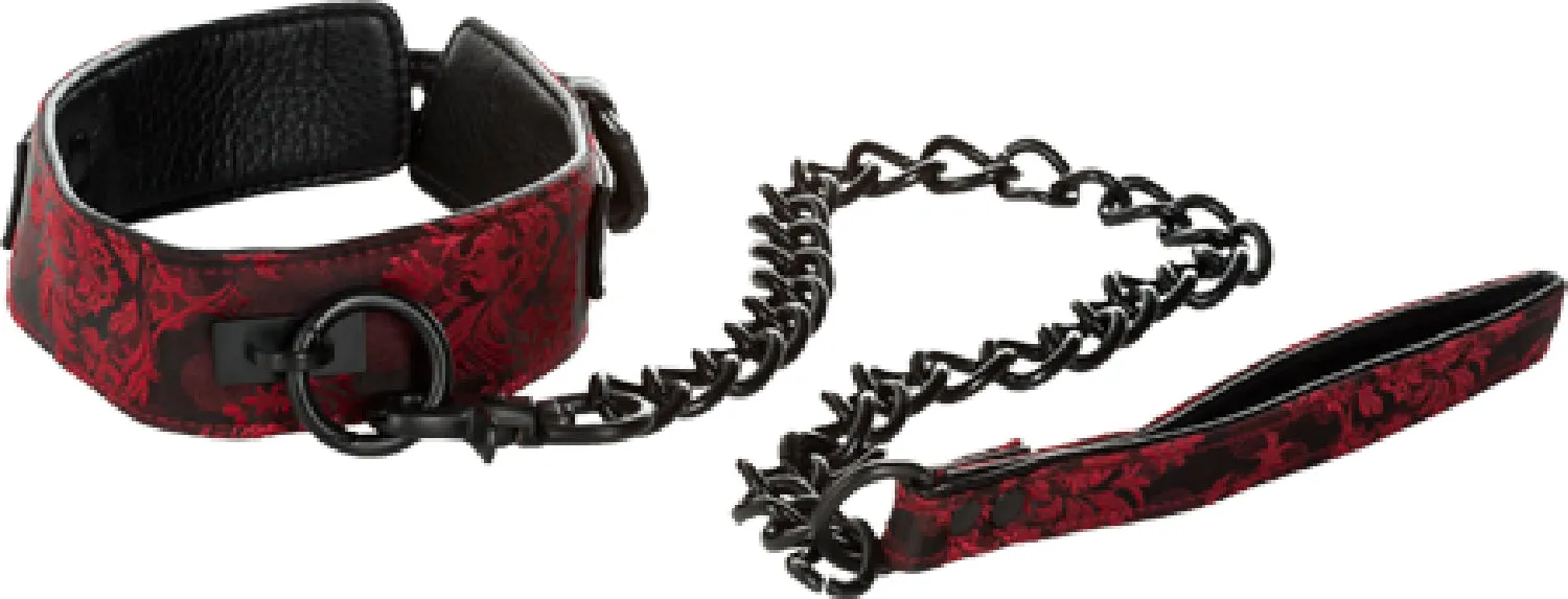Scandal Collar With Leash
