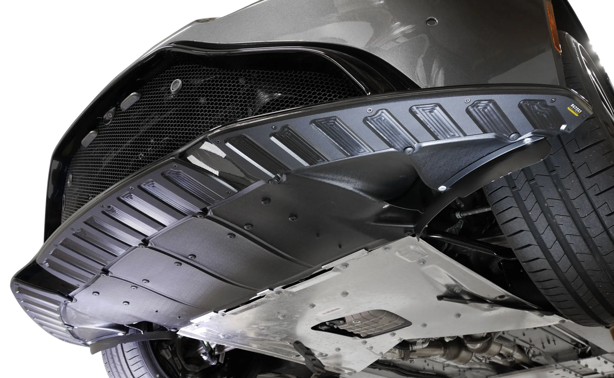 Scrape Armor Bumper Protection - Aston Martin Vantage 2021  (Mesh Front Grille Only)