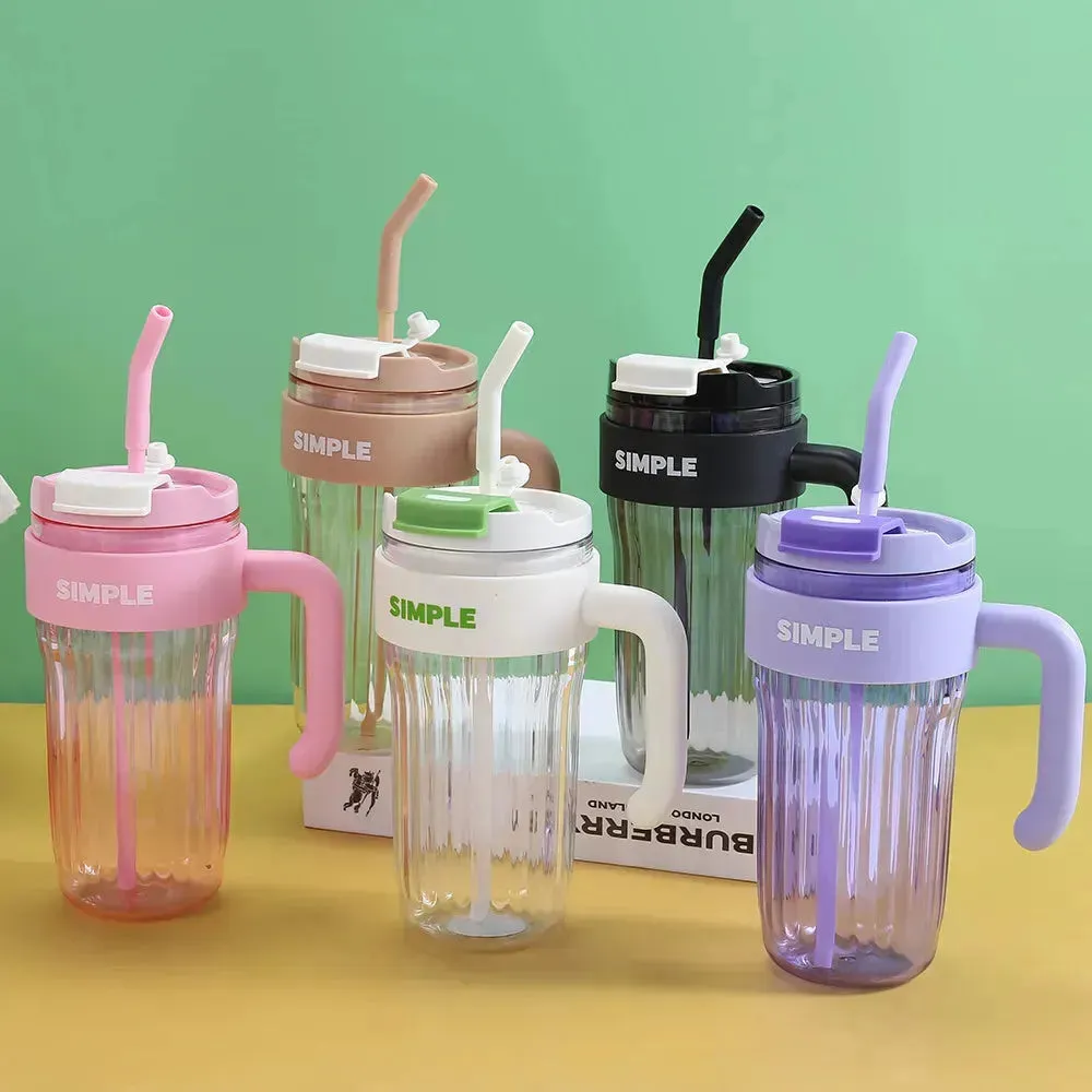 Simple Durable Plastic Tumbler (900 ml)