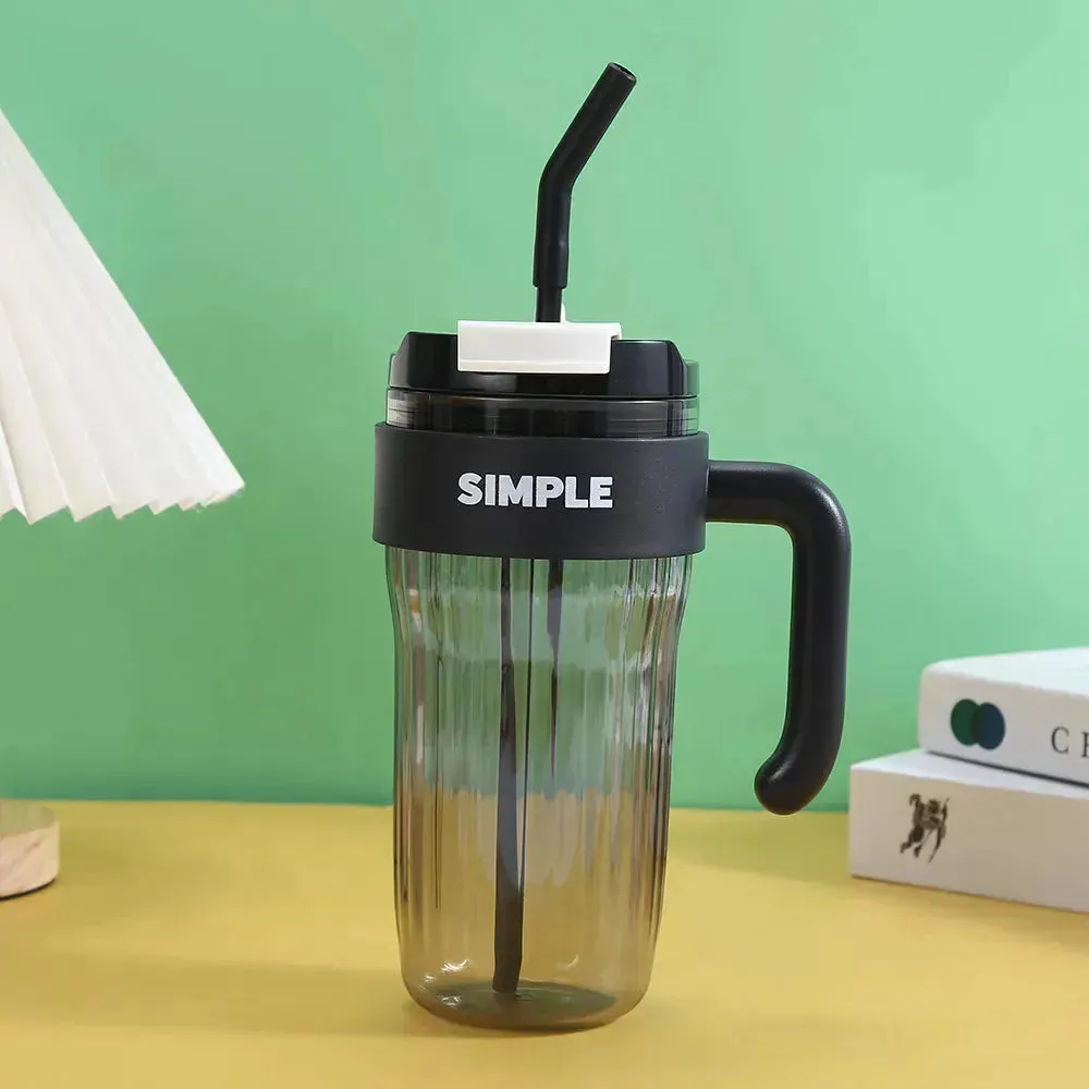 Simple Durable Plastic Tumbler (900 ml)