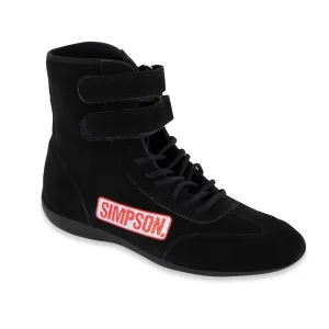 Simpson Racing Hightop Shoes10 - Black