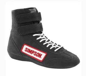 Simpson Racing Hightop Shoes8 - Black