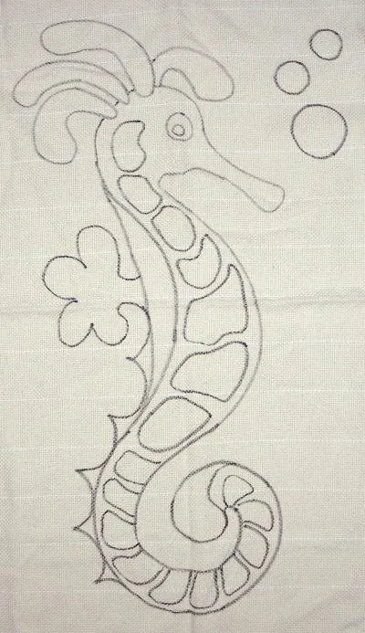 Singular Seahorse pattern