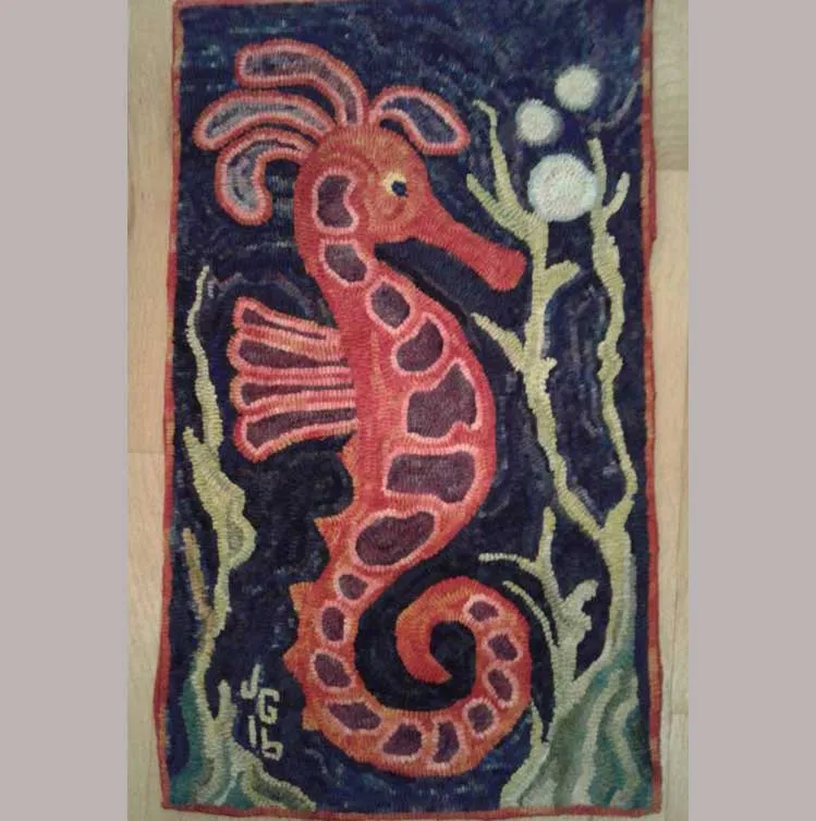 Singular Seahorse pattern
