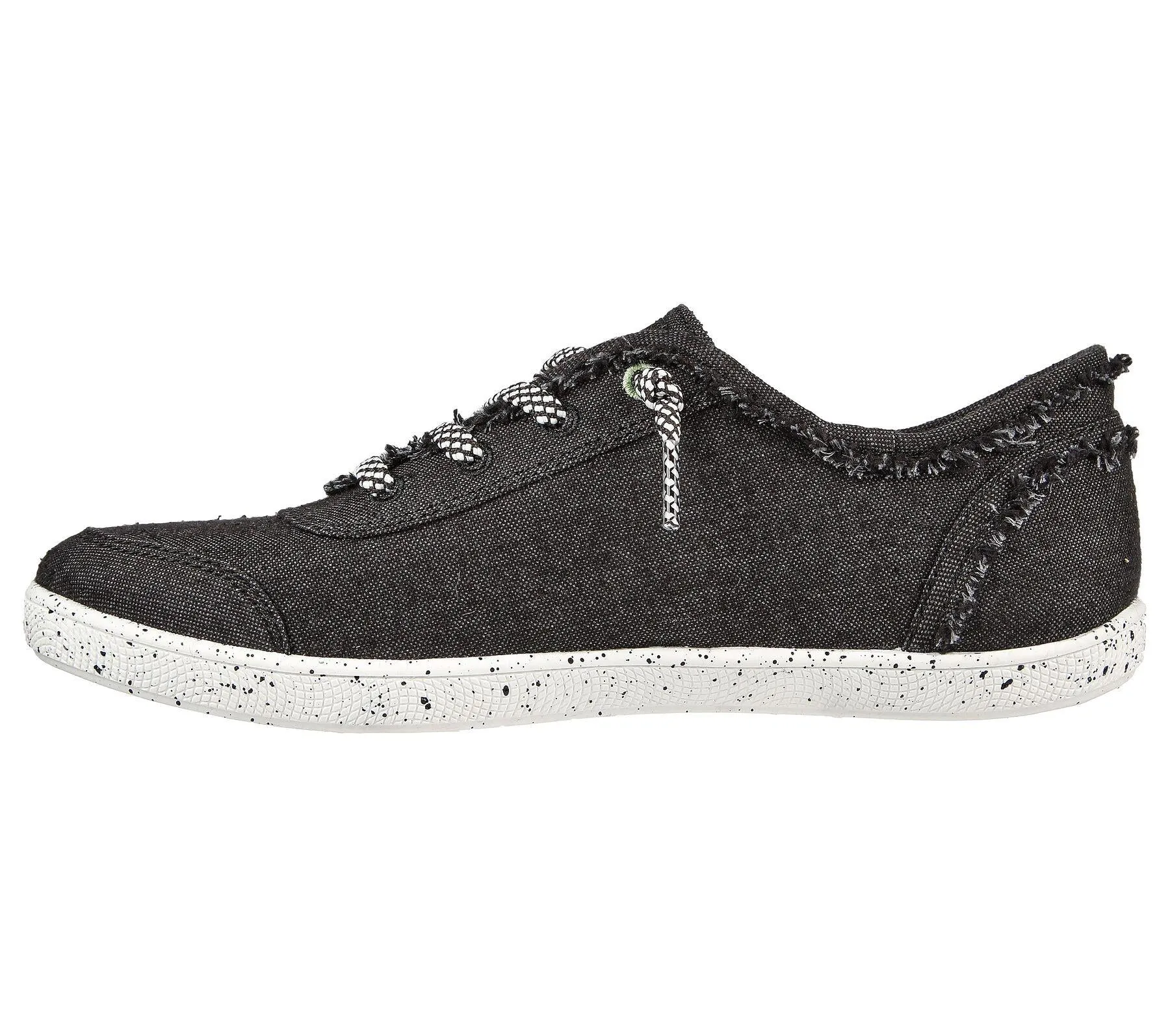 Skechers (GAR113537) Canvas Ladies Summer Bobs B Cute Clean Life Shoes in UK 3 to 8