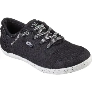 Skechers (GAR113537) Canvas Ladies Summer Bobs B Cute Clean Life Shoes in UK 3 to 8