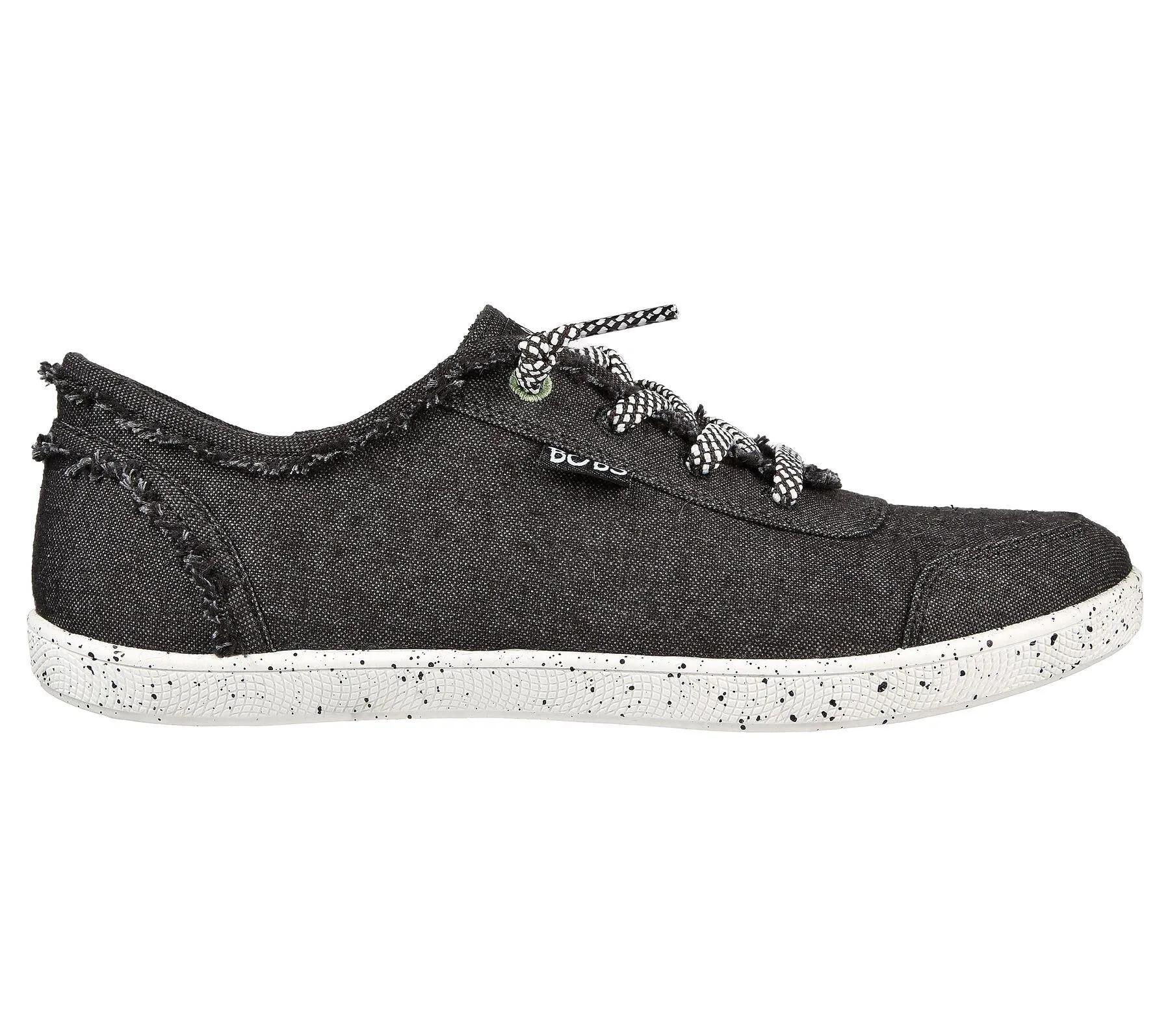 Skechers (GAR113537) Canvas Ladies Summer Bobs B Cute Clean Life Shoes in UK 3 to 8